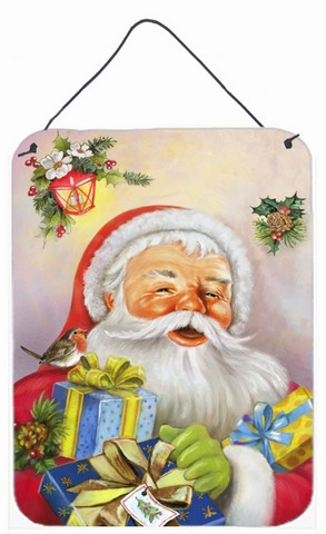 Christmas Santa Claus Presents Wall or Door Hanging Prints