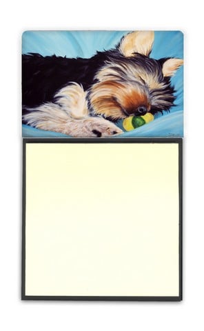 Naptime Yorkie Yorkshire Terrier Sticky Note Holder