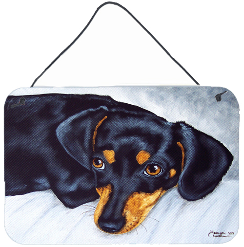 Black & Tan Doxie Dachshund Wall or Door Hanging Prints