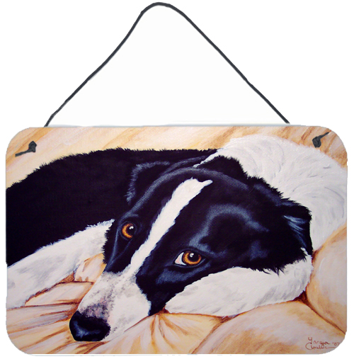 Naptime Border Collie Wall or Door Hanging Prints