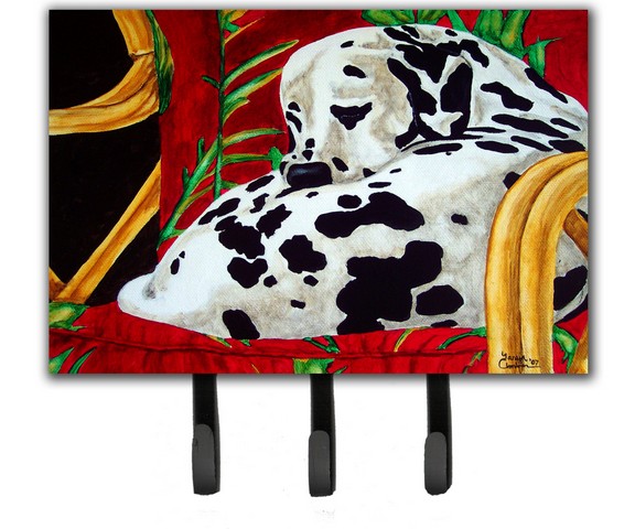 Sunday Nap Dalmatian Leash or Key Holder