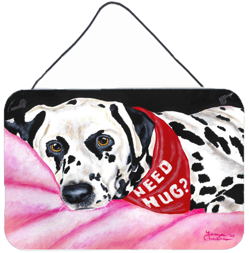 Need a Hug Dalmatian Wall or Door Hanging Prints