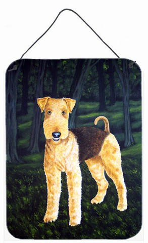 Delta Airedale Terrier Wall or Door Hanging Prints