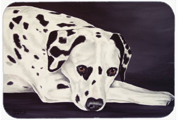 Picture of Carolines Treasures AMB1193LCB Dal Dalmatian Glass Large Cutting Board