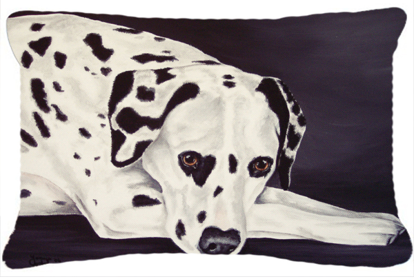 Dal Dalmatian Fabric Decorative Pillow