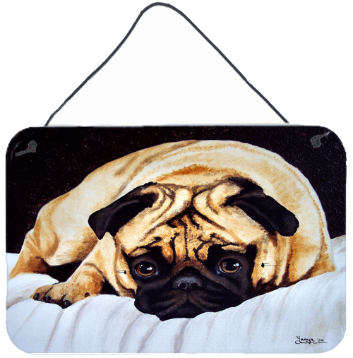 Fred the Pug Wall or Door Hanging Prints