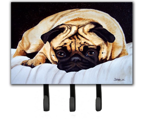 Fred the Pug Leash or Key Holder