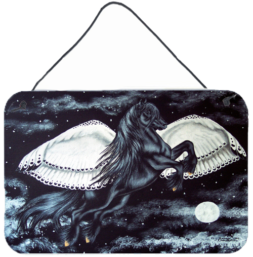 Black Flying Horse Wall or Door Hanging Prints