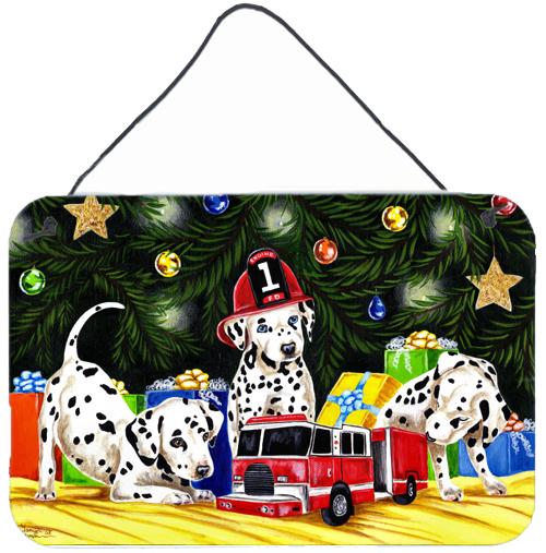 Christmas Favorite Gift Dalmatian Wall or Door Hanging Prints