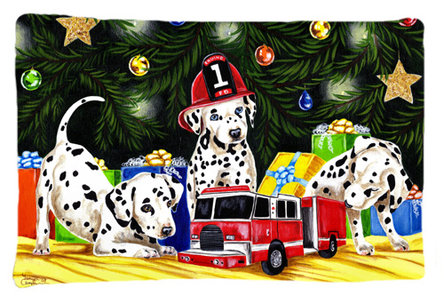 Christmas Favorite Gift Dalmatian Fabric Standard Pillowcase