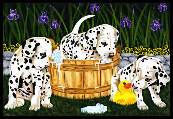 Pass the Soap Dalmatian Indoor or Outdoor Mat- 24 x 36