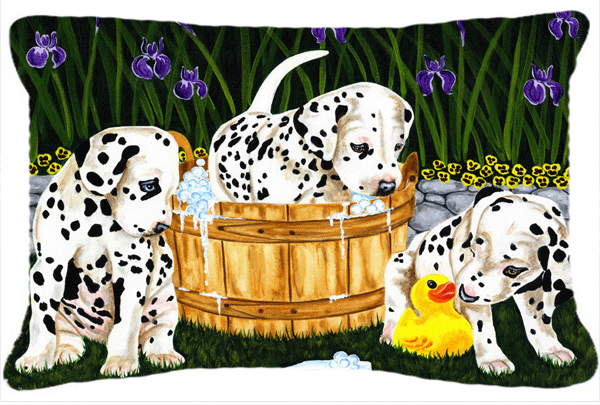 Pass the Soap Dalmatian Fabric Decorative Pillow