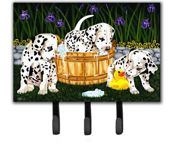 AMB1320TH68 Pass the Soap Dalmatian Leash or Key Holder