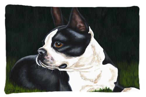 Boston Terrier Beauty Fabric Standard Pillowcase