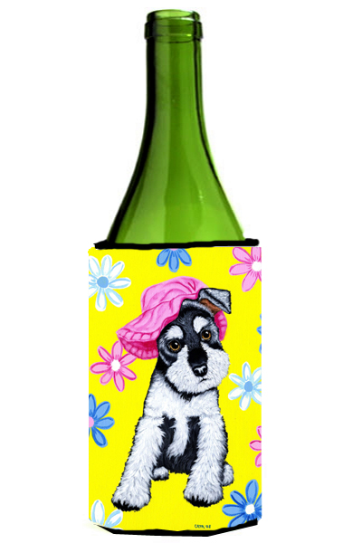 Picture of Carolines Treasures AMB1331LCB Spring Cutie Schnauzer Glass Large Cutting Board