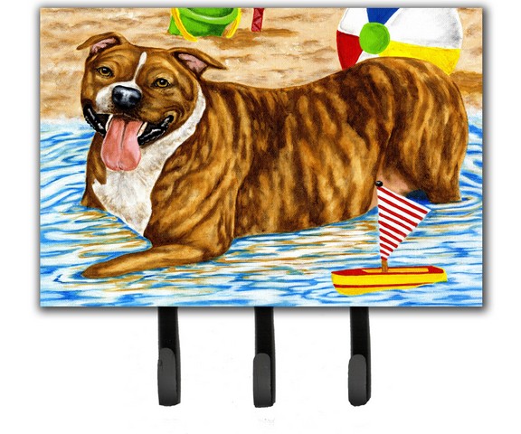 AMB1338TH68 Beach Bum Staffie Leash or Key Holder