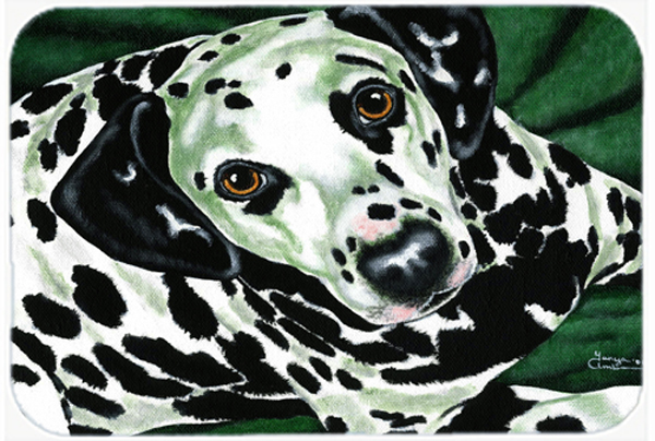Emerald Beauty Dalmatian Mouse Pad, Hot Pad or Trivet