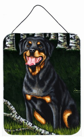 Backwoods Companion Rottweiler Wall or Door Hanging Prints