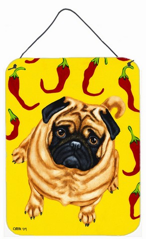 Pick a Pepper Pug Wall or Door Hanging Prints