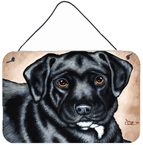 Black Bart the Labrador Wall or Door Hanging Prints