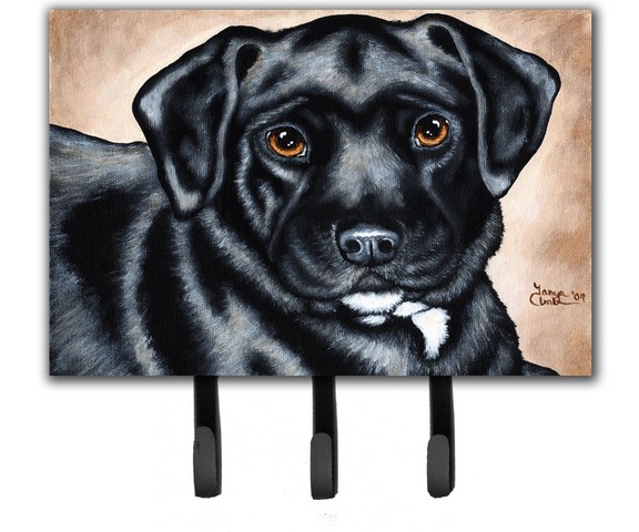 Black Bart the Labrador Leash or Key Holder