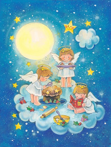 Angels Baking Flag Garden Size