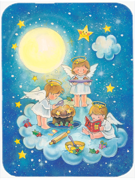 Angels Baking Mouse Pad, Hot Pad or Trivet