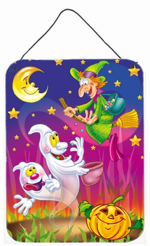 Witch & Ghosts Halloween Wall or Door Hanging Prints