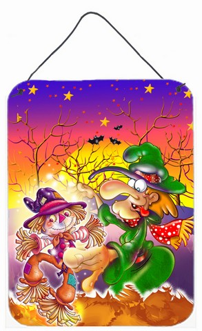 Witch Voodoo Scarecrow Halloween Wall or Door Hanging Prints