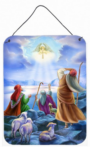The Shepherds & Angels Appeared Wall or Door Hanging Prints