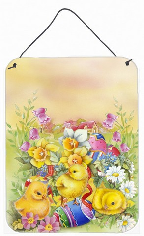 Easter Chicks & Eggs Wall or Door Hanging Prints