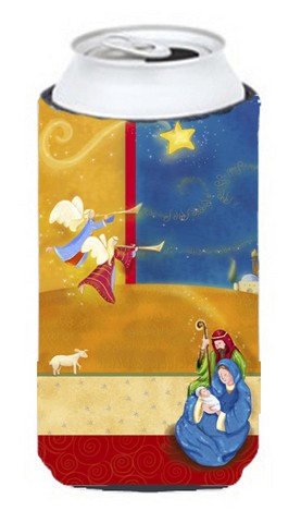 Contemporary Nativity Christmas Tall Boy Can cooler Hugger