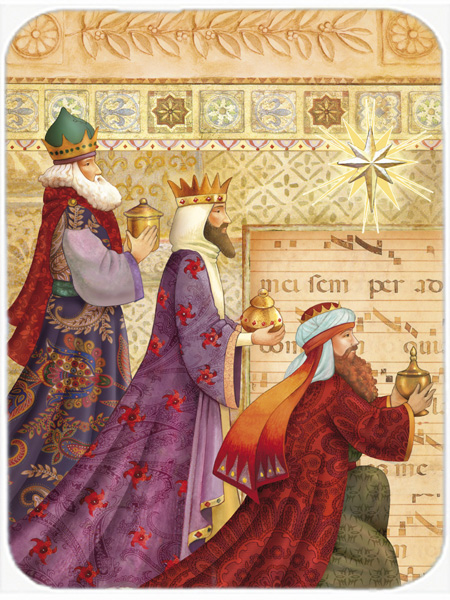 Christmas Three Wise Men Mouse Pad, Hot Pad or Trivet