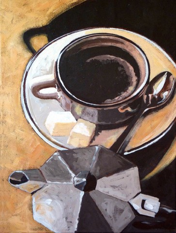 Coffee I by Roy Avis Wall or Door Hanging Prints