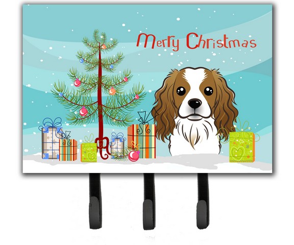 BB1596SN Christmas Tree & Cavalier Spaniel Sticky Note Holder