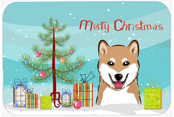 Christmas Tree & Cavalier Spaniel Leash or Key Holder