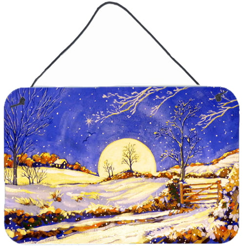 Winter Moonrise by Roy Avis Wall or Door Hanging Prints