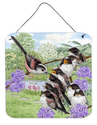 Long Tailed Tits by Sarah Adams Wall or Door Hanging Prints
