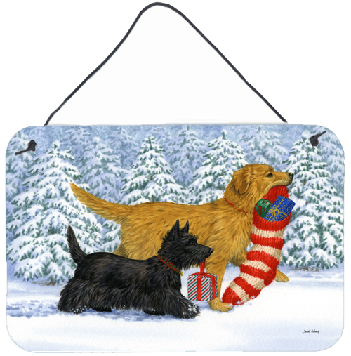 Golden Retriever Keep Up There- Scottie Wall or Door Hanging Prints