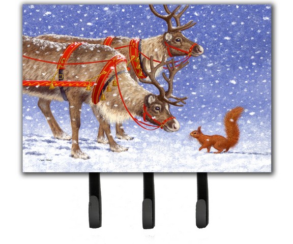 Reindeer & Squirrel Leash or Key Holder