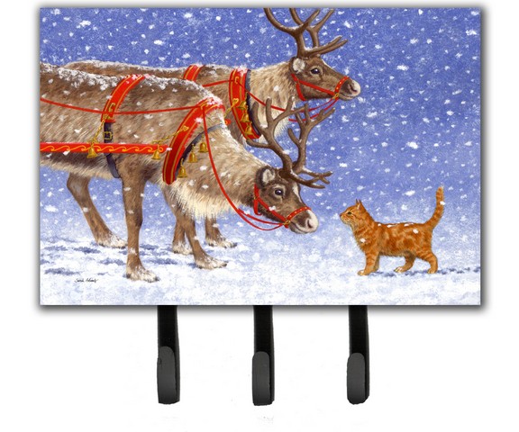 Reindeer & Cat Leash or Key Holder