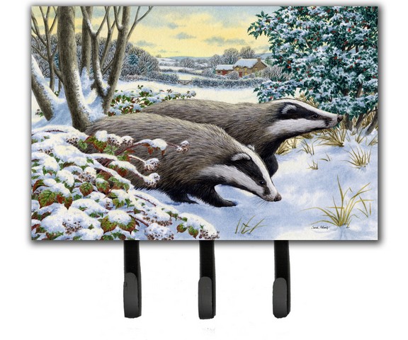 ASA2183TH68 Winter Badgers Leash or Key Holder