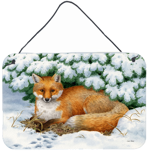 Winter Fox Wall or Door Hanging Prints