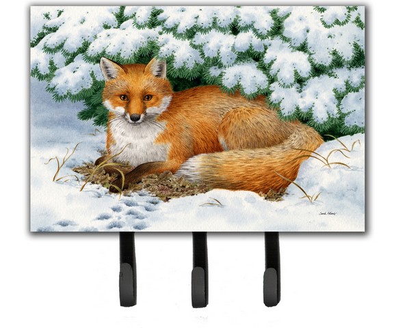 Winter Fox Leash or Key Holder