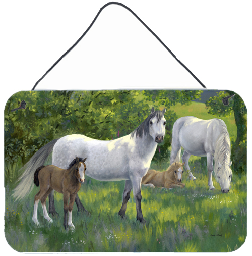 Group of Horses Wall or Door Hanging Prints