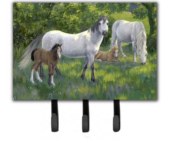 Group of Horses Leash or Key Holder