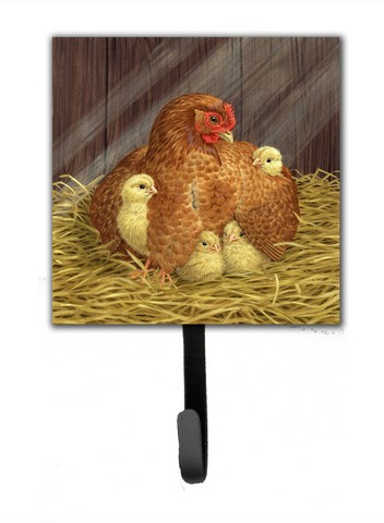 My Little Chickadees Hen with Chicks Leash or Key Holder