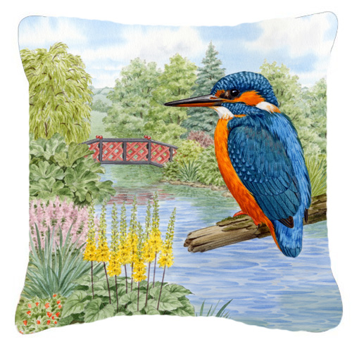 Kingfisher by Sarah Adams Canvas Decorative Pillow