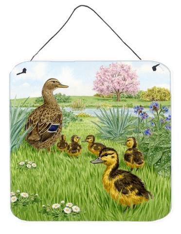 Mallard & Ducklings by Sarah Adams Wall or Door Hanging Prints