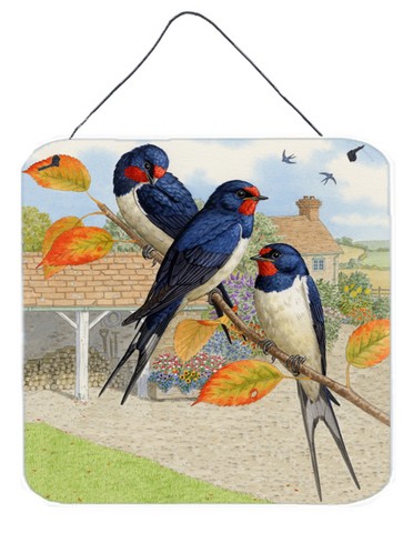 Swallows by Sarah Adams Wall or Door Hanging Prints